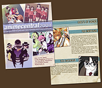 Anime Central 2004 program book